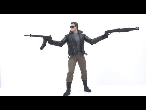 Video Review of the NECA Terminator; T-800 (Police Station Assault)