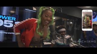 BIANCA BONNIE POWER 105.1 FREESTYLE PT. 3 [Dir. by EyeMake Media]