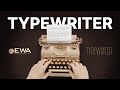 Eco-Wood-Art Construction kit Typewriter