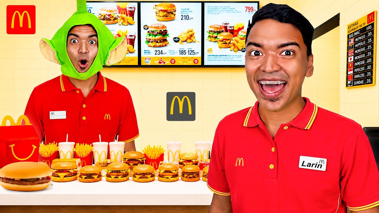CONVIERTO MI CASA EN UN MC DONALDS GIGANTE