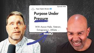 Aaron Hale: Resilience Is Built, Not Given | Pressure, Purpose &amp; Progress | Paper Napkin Wisdom 365