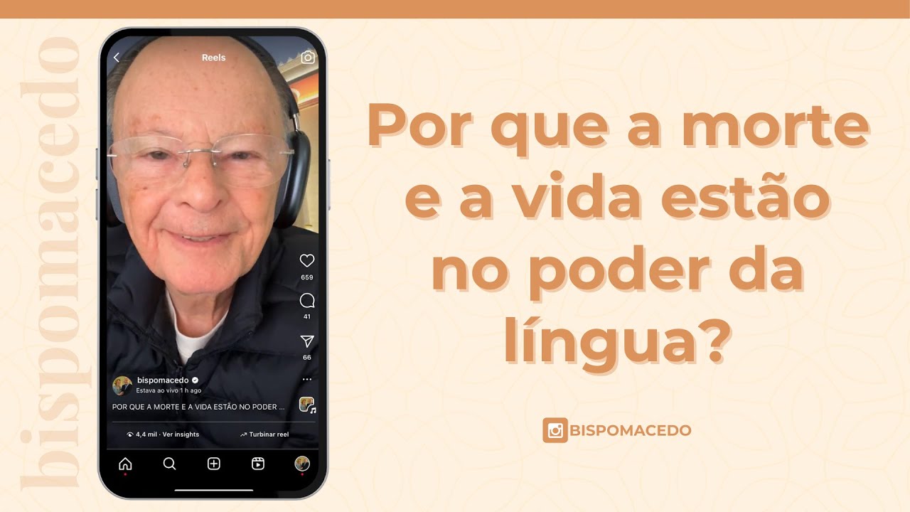 Por que a morte e a vida estão no poder da língua? - Meditação Matinal 28/02/25