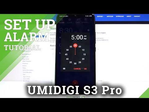 How to Set Up an Alarm Clock in Umidigi S3 Pro – Set Up Alarm