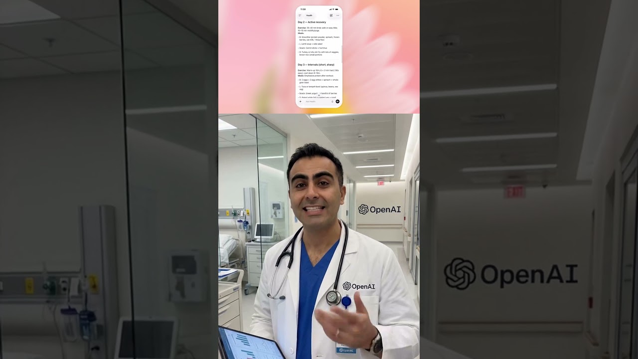 ¿Confiarías tu salud a Chat GPT? 🏥💉Open AI ya tiene acceso a tus datos biométricos y es impactante🤯
