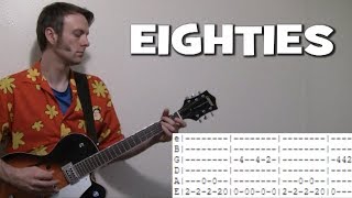 Killing Joke Guitar Tab Eighties Lesson