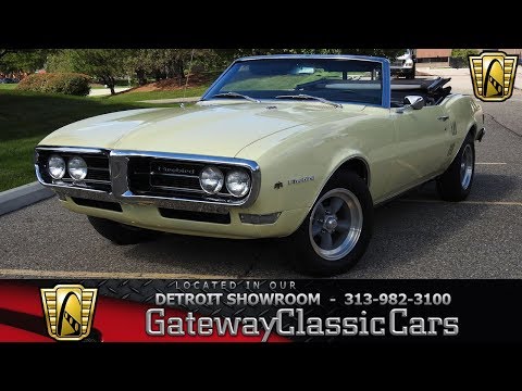 1968 Pontiac Firebird (CC-1148212) for sale in Dearborn, Michigan