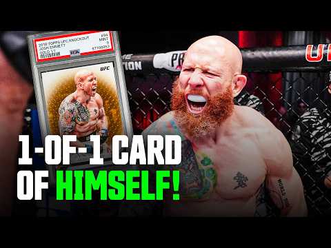 How UFC fighter Josh Emmett became a sports card SUPER COLLECTOR…