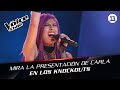 The Voice Chile | Carla González - We are young ...