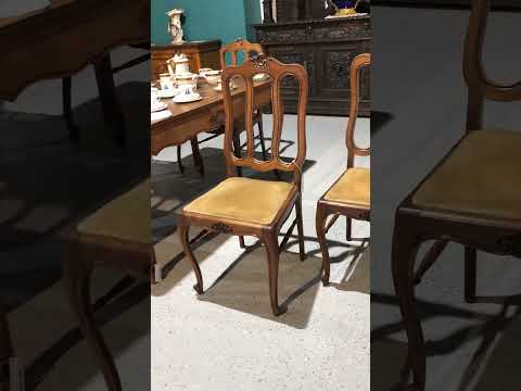Комплект стульев из массива дуба