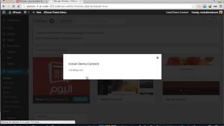 preview picture of video 'Themeforest | AlYoum One Click Install Demo Content'