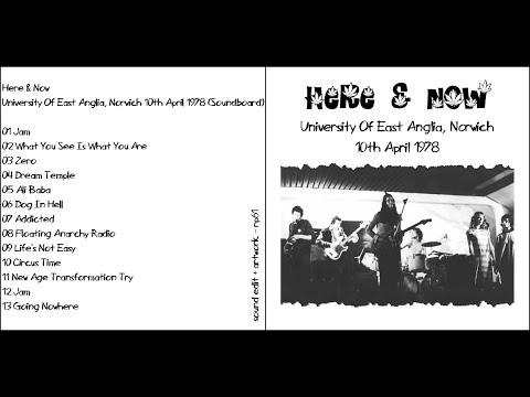 Here & Now live in Norwich 1978