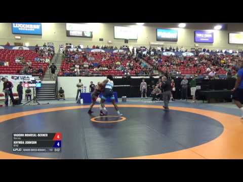 85 Rd of 16 - Vaughn Monreal-Berner (Marines) vs. Khymba Johnson (NYAC)