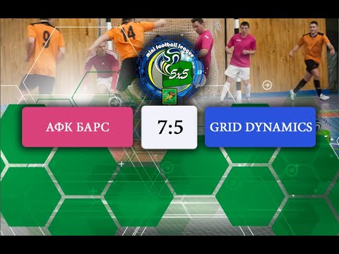 6 тур. АФК Барс - Grid Dynamics. Обзор голов. MFLeague