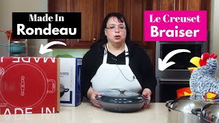 Braiser vs. Rondeau Cookware Comparison | What Is Braising?