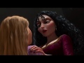 Tangled HD 1080 Rapunzel Asks Gothel To Leave Tower To See Laterns 004