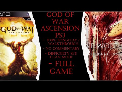 God of War Ascension PS3 (Titan) Full Game 100% Walkthrough (No Commentary)