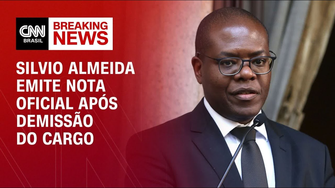 Silvio Almeida emite nota oficial após demissão do cargo | CNN PRIME TIME