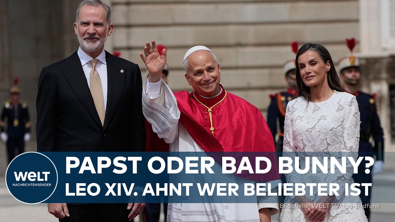 PAPST IN SPANIEN: Heikle Themen für  katholische Kirche – Leo XIV. wirbt um Herzen junger Menschen