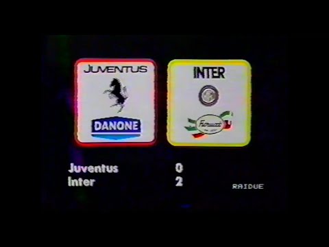 1992-93 (24^ - 21-03-1993) Juventus-INTER 0-2 [Sosa,Shalimov] Servizio DomenicaSprint Rai2