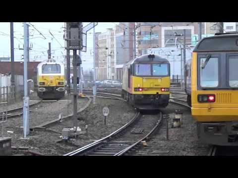 Colas Class 60 - 60021 Passing Through Newcastle On 0E35