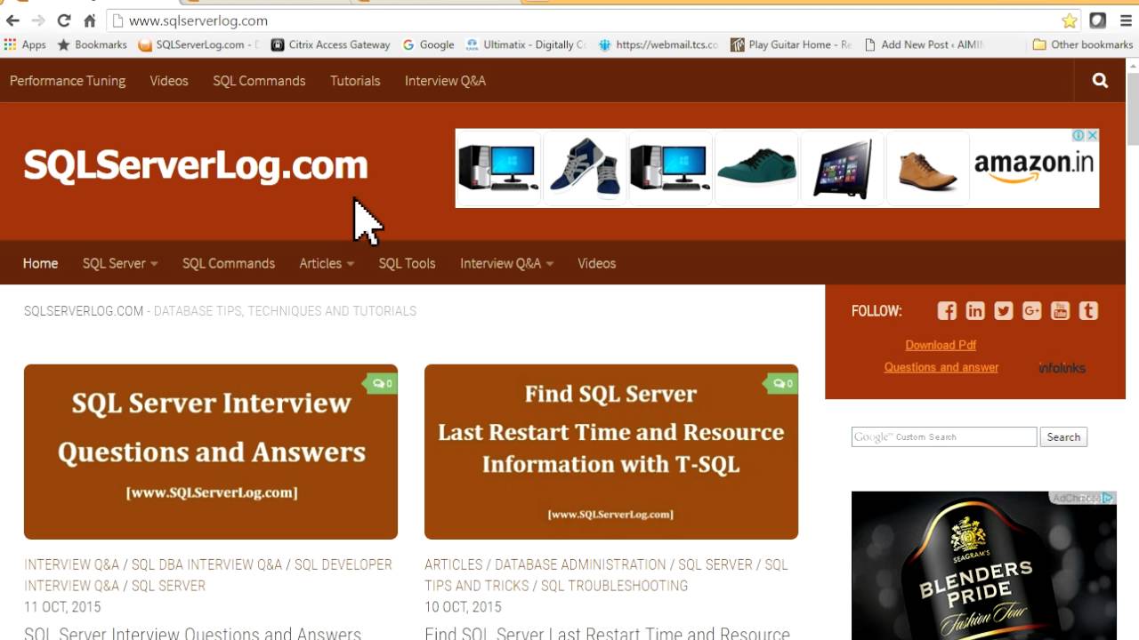 41 - SQL LEFT Join - Learn SQL from www.SQLServerLog.com [HD]