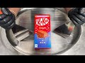 KitKat Chocolate Ice Cream Roll Making ASMR How To Make KitKat Ice Cream