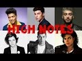MALE SINGERS HITTING HIGH NOTES C5 C6 2026