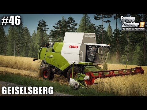Geiselsberg #46 Starting Our Final Harvest, Farming Simulator 19 Timelapse, Seasons
