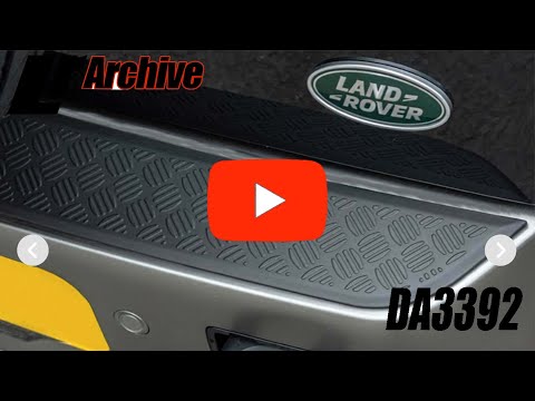 DA3392 - Rear Bumper Top Trim - Chequer Plate style - Land Rover Defender 2020 onwards Thumbnail