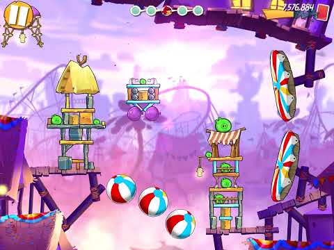 Angry birds 2: level 542 (Pig city/ The Pig Apple)