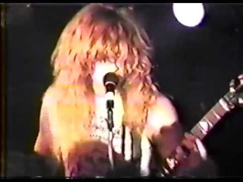 Megadeth Token Lounge @ Detroit, Mi, USA October 28, 1986