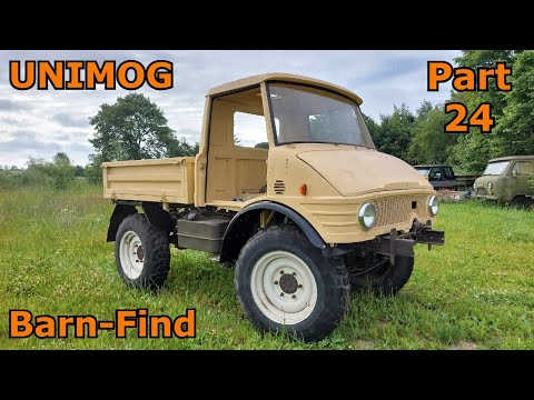 Unimog Barn Find. Part 24 - Big Wheels and New fenders!