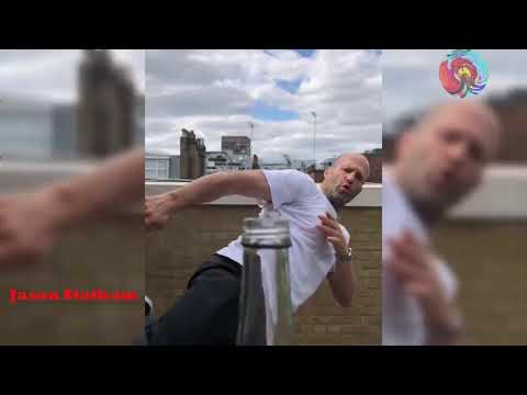 Bottle Cap Challenge in REVERSE - Jason Statham, Donnie Yen
