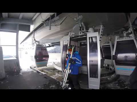 Risalita integrale cabinovia Leitner "Crest-Alpe Ostafa" Champoluc (AO)