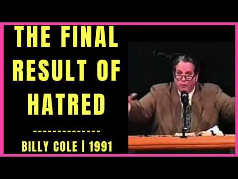 The Final Result of Hatred by Billy Cole 1991