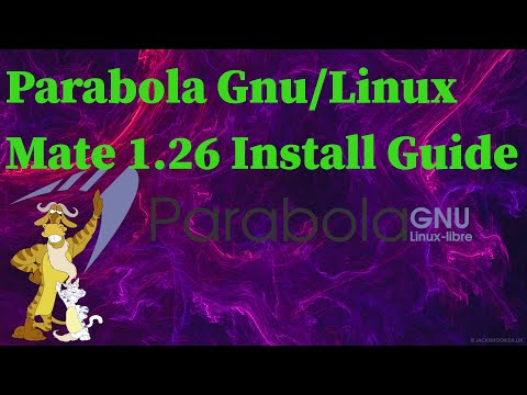 Parabola GNU/Linux Mate 1.26 Install Guide
