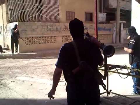 انتشار عناصر لواء الاحواز في مدينة دير الزور في محافظة دير الزور