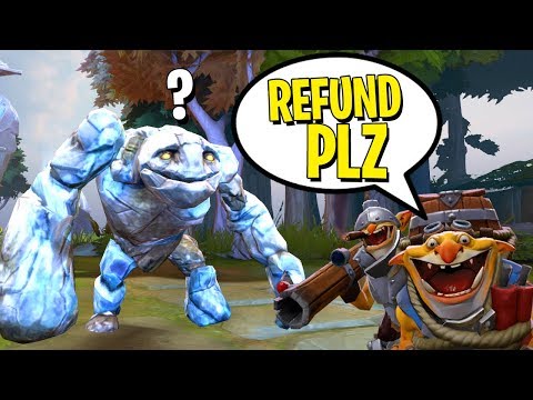 Techies Wants a Refund On Tiny - DotA 2
