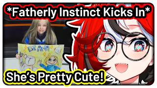 Bae Thought Diana Was a Little Bit Creepy Until Her Fatherly Instinct Kicked In【Hololive EN】