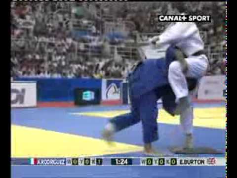 JUDO 2007 World Championships: Anthony Rodriguez (FRA) - Euan Burton (GBR)