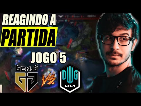 Revolta reagindo ao jogo 5 da DK vs Geng pela LCK | COM CHAT