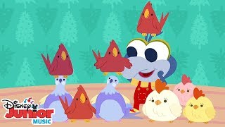 12 Days of Christmas 🎄| 🎶 Disney Junior Music Nursery Rhymes | Disney Junior