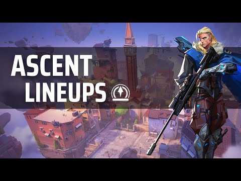SOVA LINEUPS ASCENT (GUIDE) - VALORANT