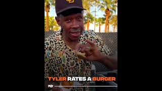 tyler the creator eating a burger #tylerthecreator #rap #shorts