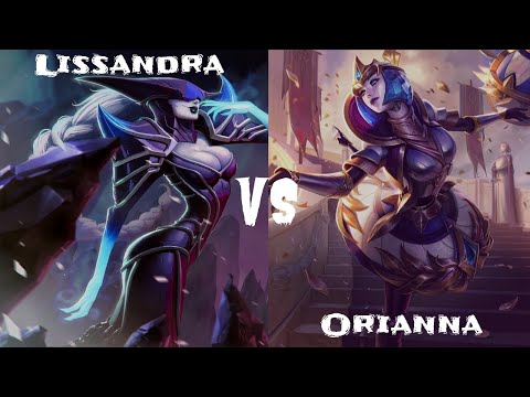 Lissandra VS Orianna (ou não) GAMEPLAY - (DESTRUINDO as Team Fight)