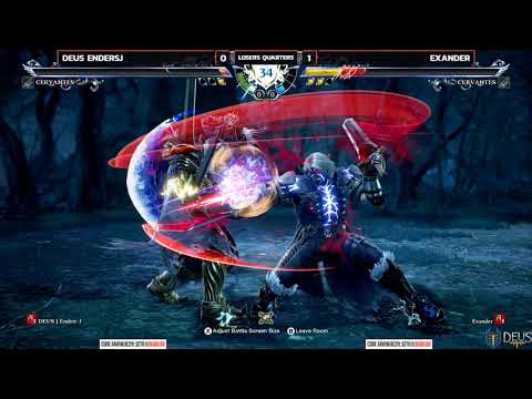Soul Calibur 6 @ NLBC Online #8 - DEUS EndersJ vs Exander - WINNERS FINALS [4K/60fps]