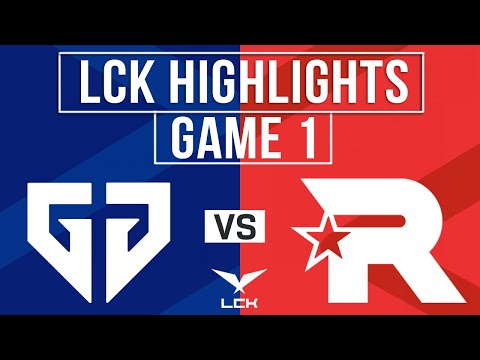 GEN vs KT Highlights Game 1 | LCK CUP 2026 | Gen.G vs KT Rolster