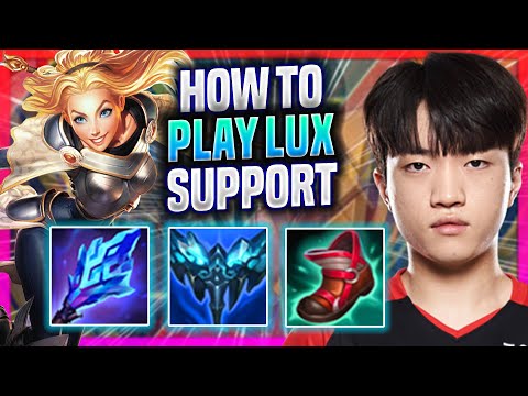 LEARN HOW TO PLAY LUX SUPPORT LIKE A PRO! - T1 Keria Plays Lux Support vs Annie! | Season 2023