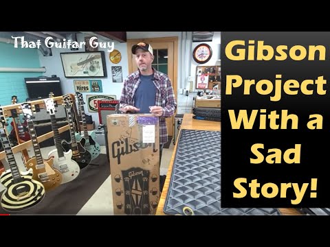 2017 Gibson Les Paul Goldtop Commissioned For Rebuild and Refinish...