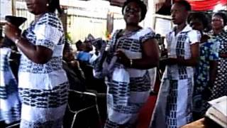 Handkerchiefs in worship in southern Ghana